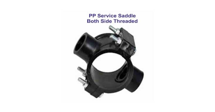 PP Brass Threaded Service Saddle